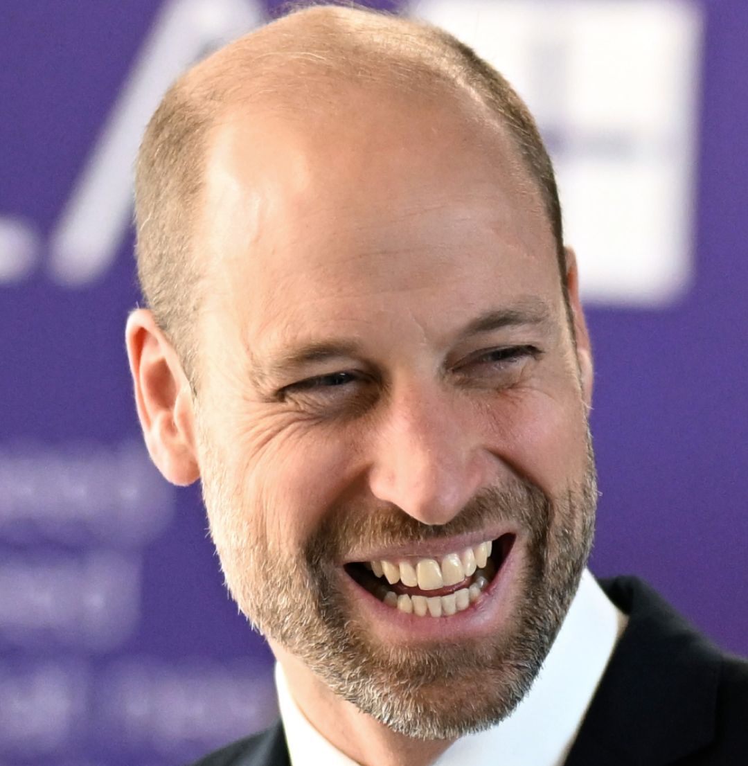 Prince William smiling