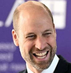 Prince William smiling