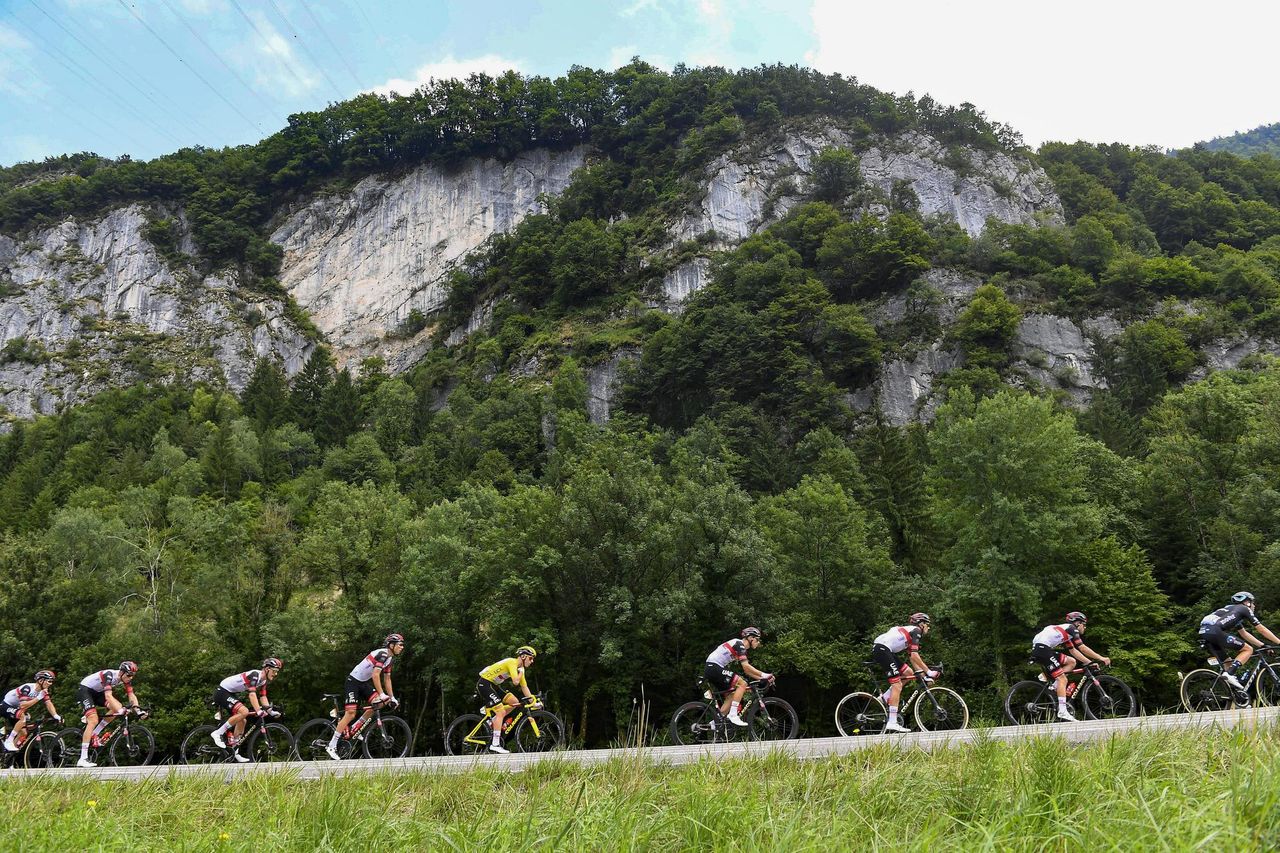 Tour de France 2021 108th Edition 10th stage Albertville Valence 1907 km 06072021 UAE Team Emirates photo Gregory Van GansenPNBettiniPhoto2021