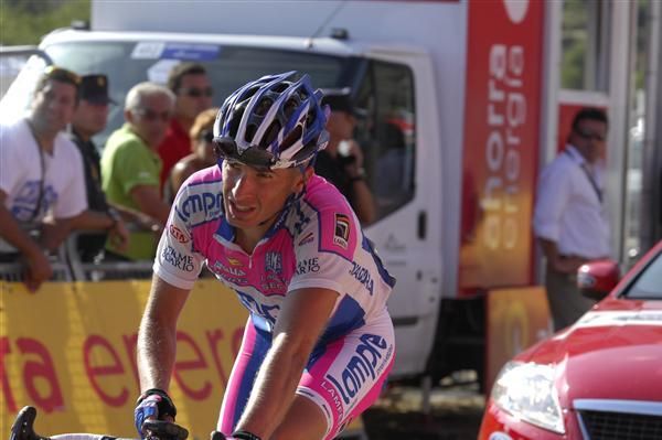 Marco Marzano (Lampre-NGC) was cooked by the finish, but he rode strongly to second place on the stage
