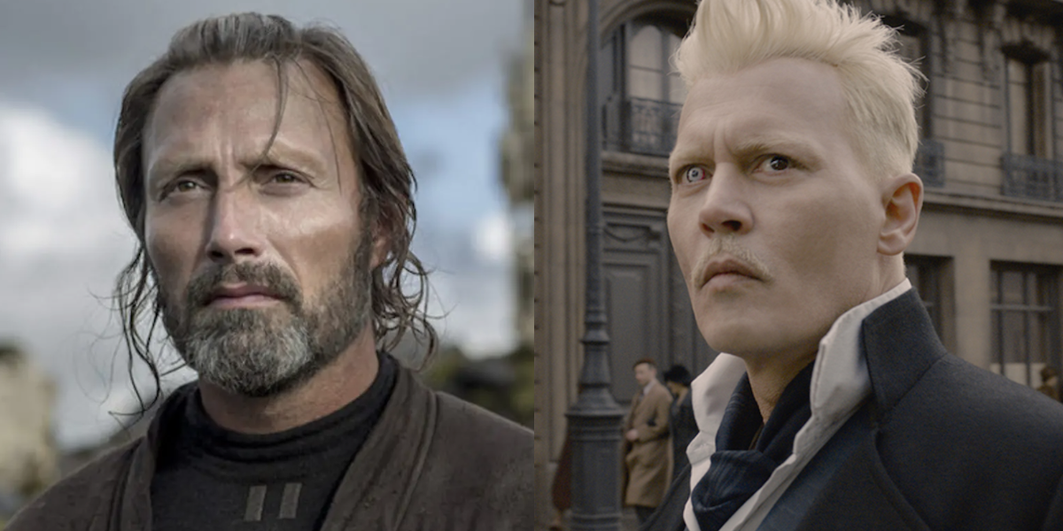 Mads Mikkelsen and Johnny Depp