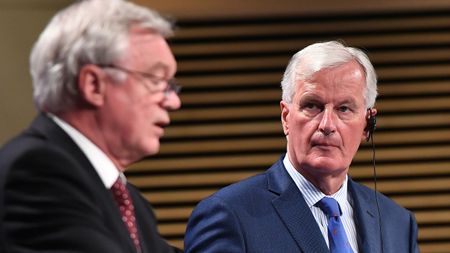 Brexit press conference - David Davis and Michel Barnier 