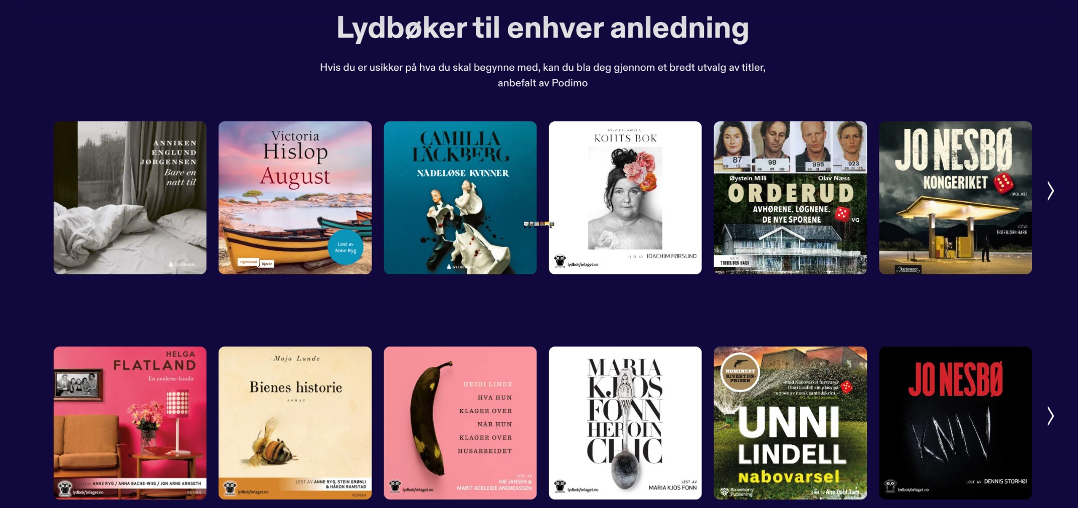 Podimo lydbøker