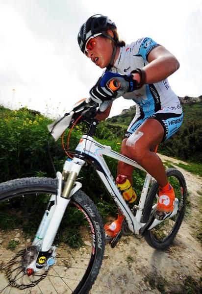 Lisa Brandau at the Cyprus Sunshine Cup's final round