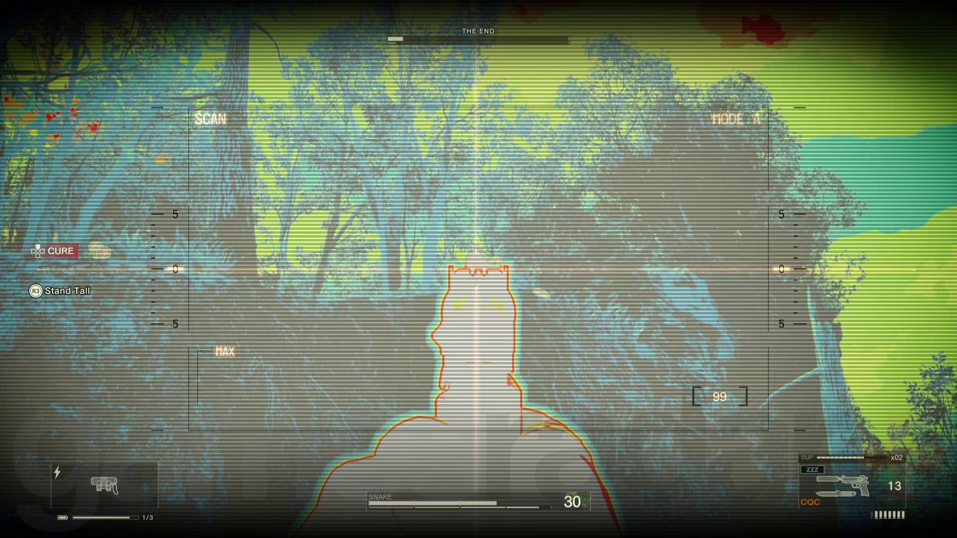 Metal Gear Solid Delta: Snake Eater tips shooting The End with tranquilizer pistol