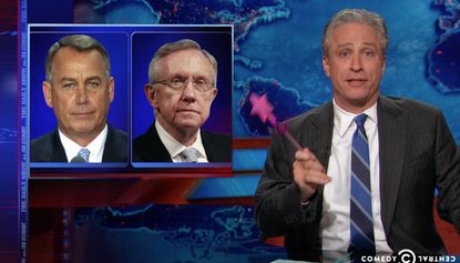 Jon Stewart slams Congress for cravenly ducking debate on ISIS