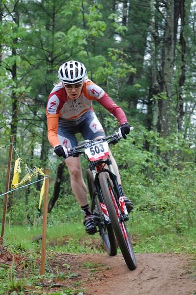 Lisa Krayer (Adventure 212 / Specialized) took second at the Iola Bump &amp; Jump.