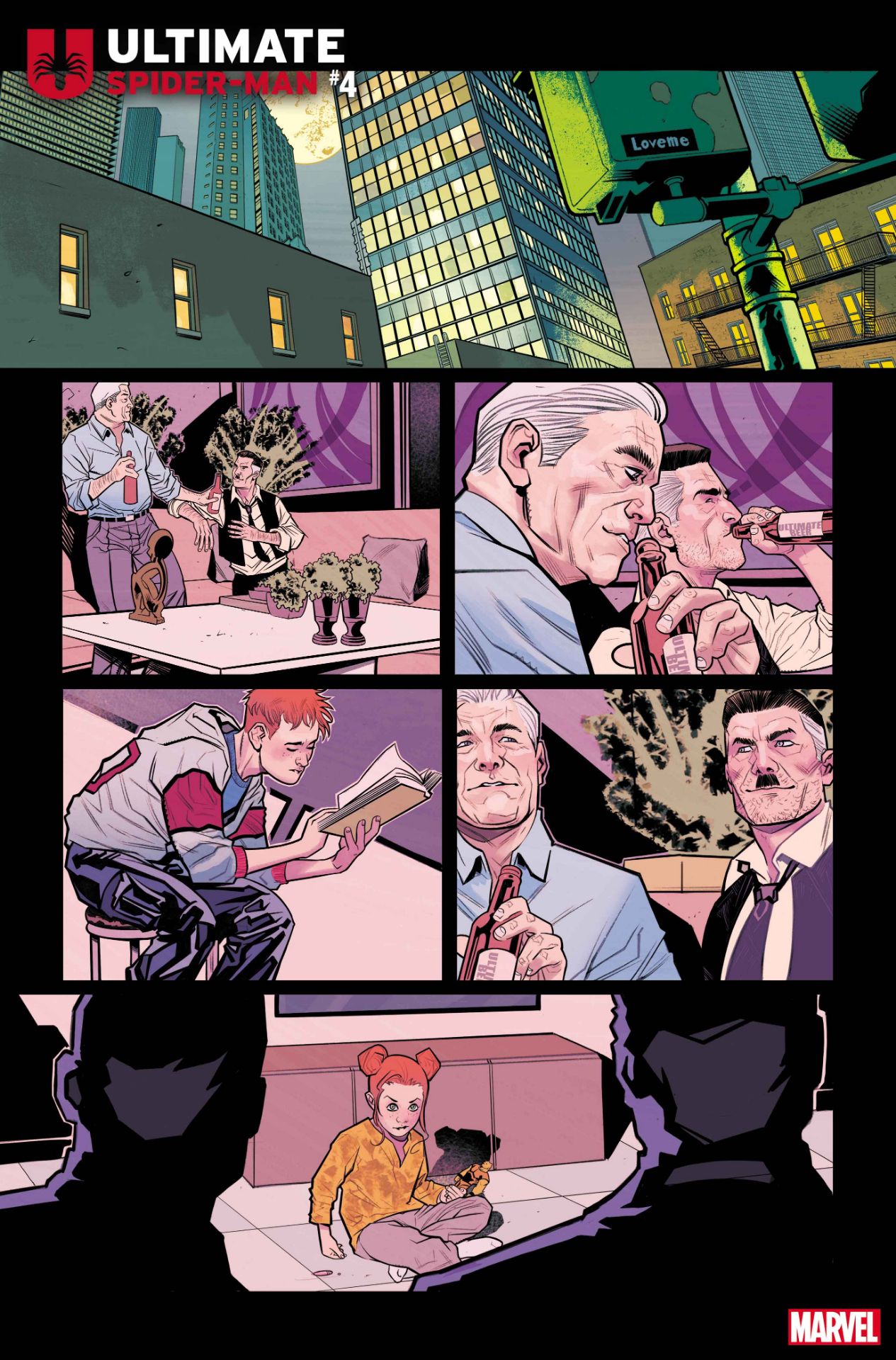 Ultimate Spider-Man #4 interior art