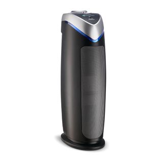GermGuardian air purifier on a white background