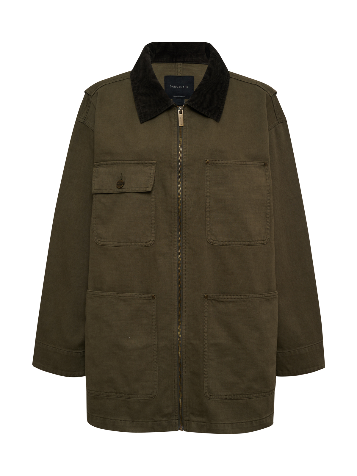 Sanctuary Clothing, Barn Jacket, Burnt Olive