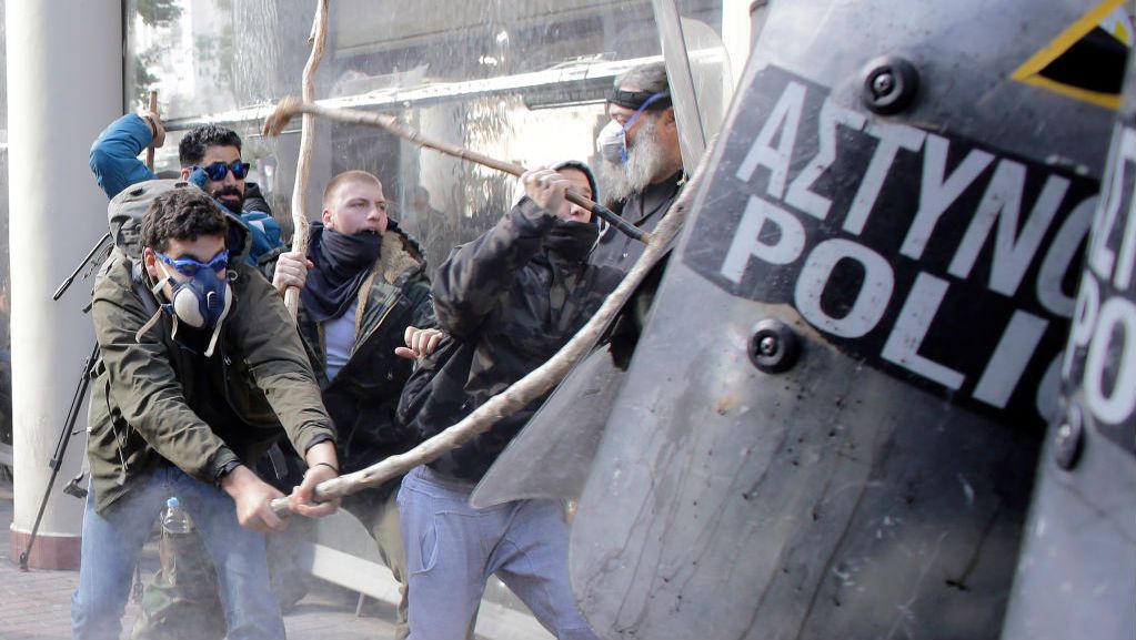 Protest in Greece