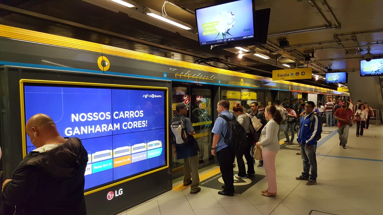 AdMobilize Audience Analytics Installed in Sao Paolo&#039;s Main Subway System