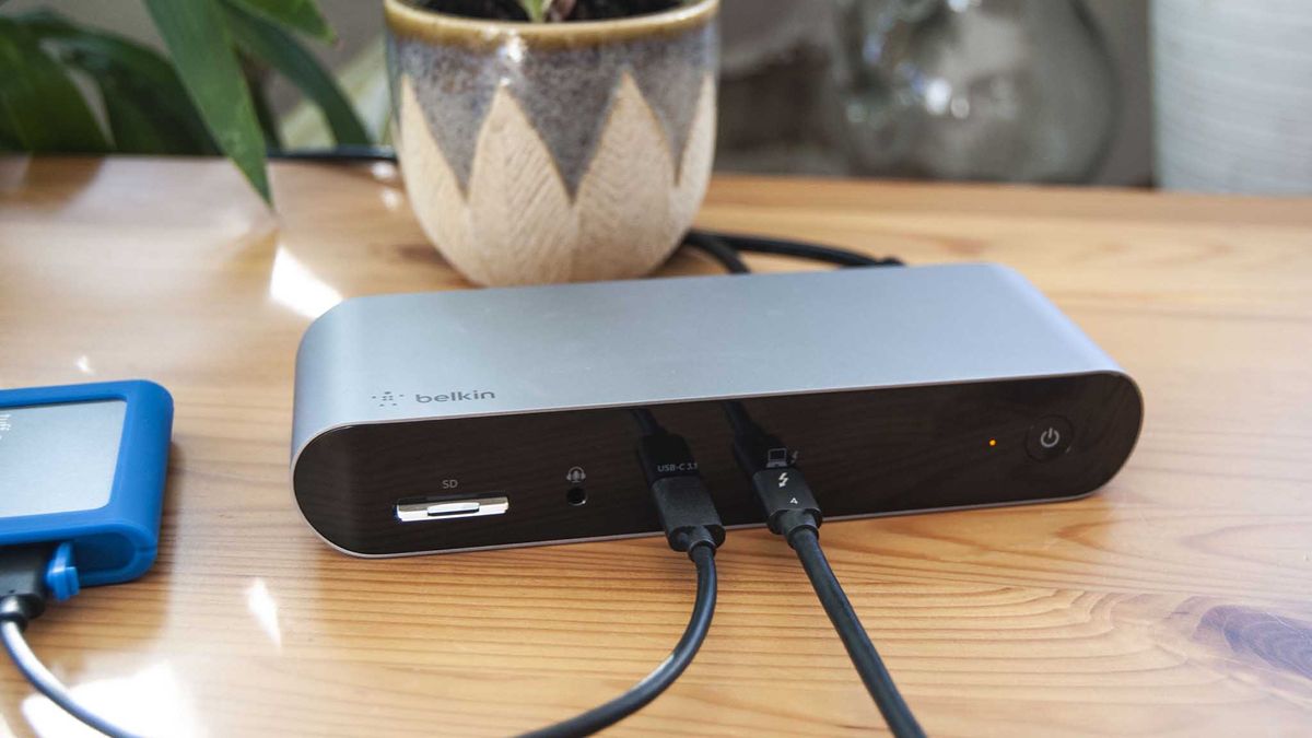 Belkin Connect Pro Thunderbolt 4 dock review: Priced higher than ...