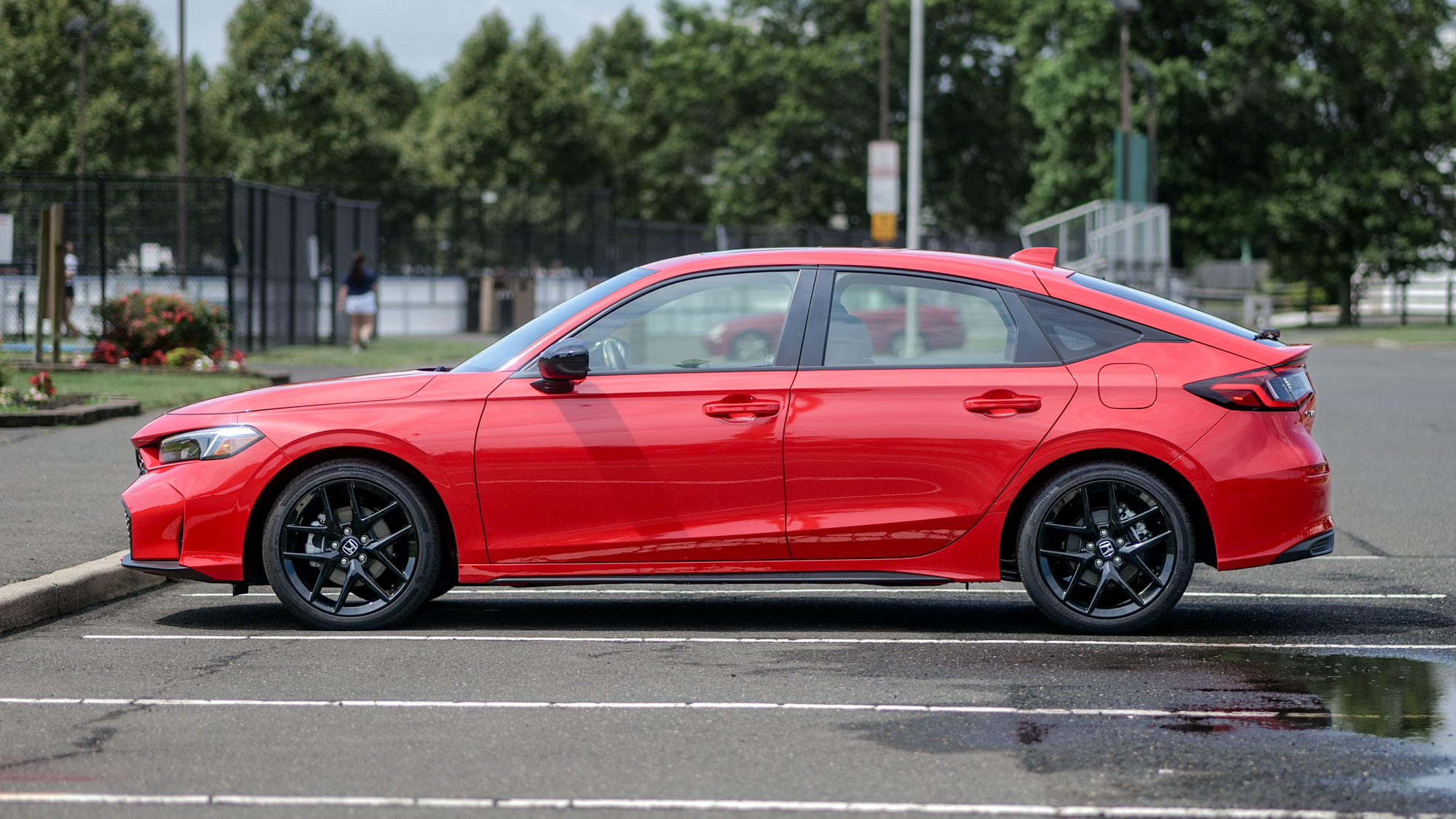 2025 Honda Civic Sport Hatchback Hybrid test drive.