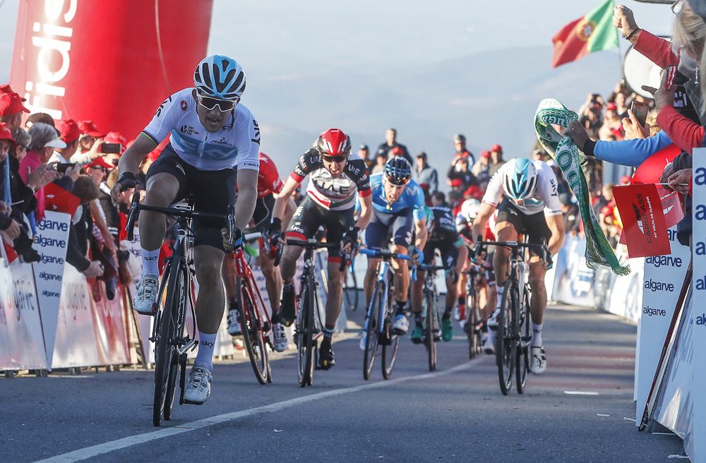 Michal Kwiatkowski (Team Sky) wins satge 2 at Volta ao Algarve