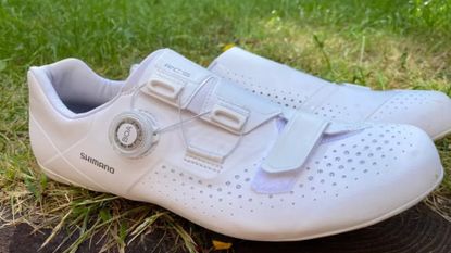 Image shows Shimano Cycling shoes