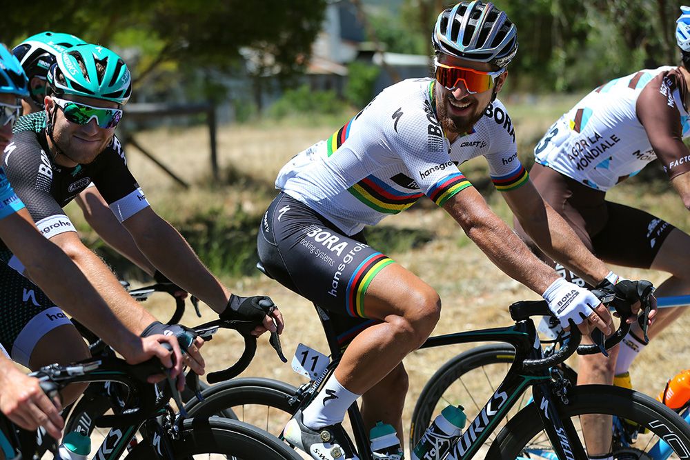 Peter Sagan (Bora-hansgrohe) enjoys a quiet stage