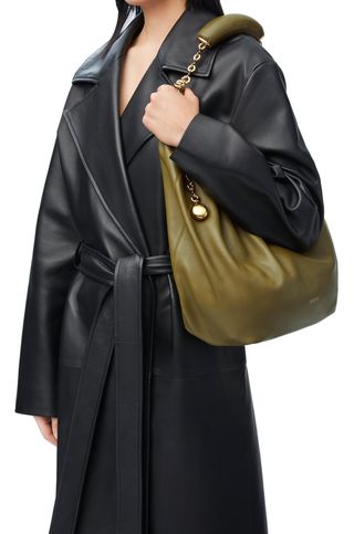 Medium Squeeze Bag in Nappa Lambskin