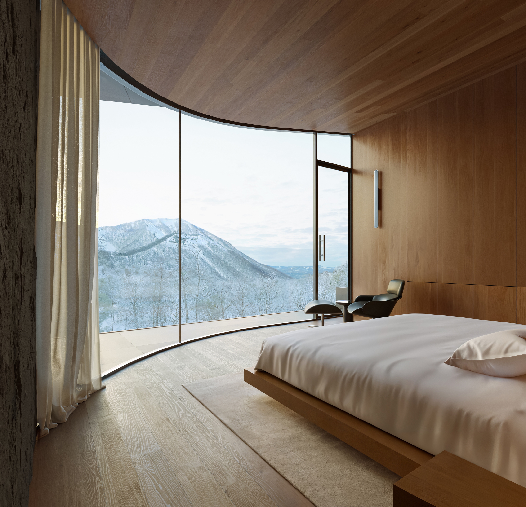 Images of the NOTAHOTEL project in Rusutsu