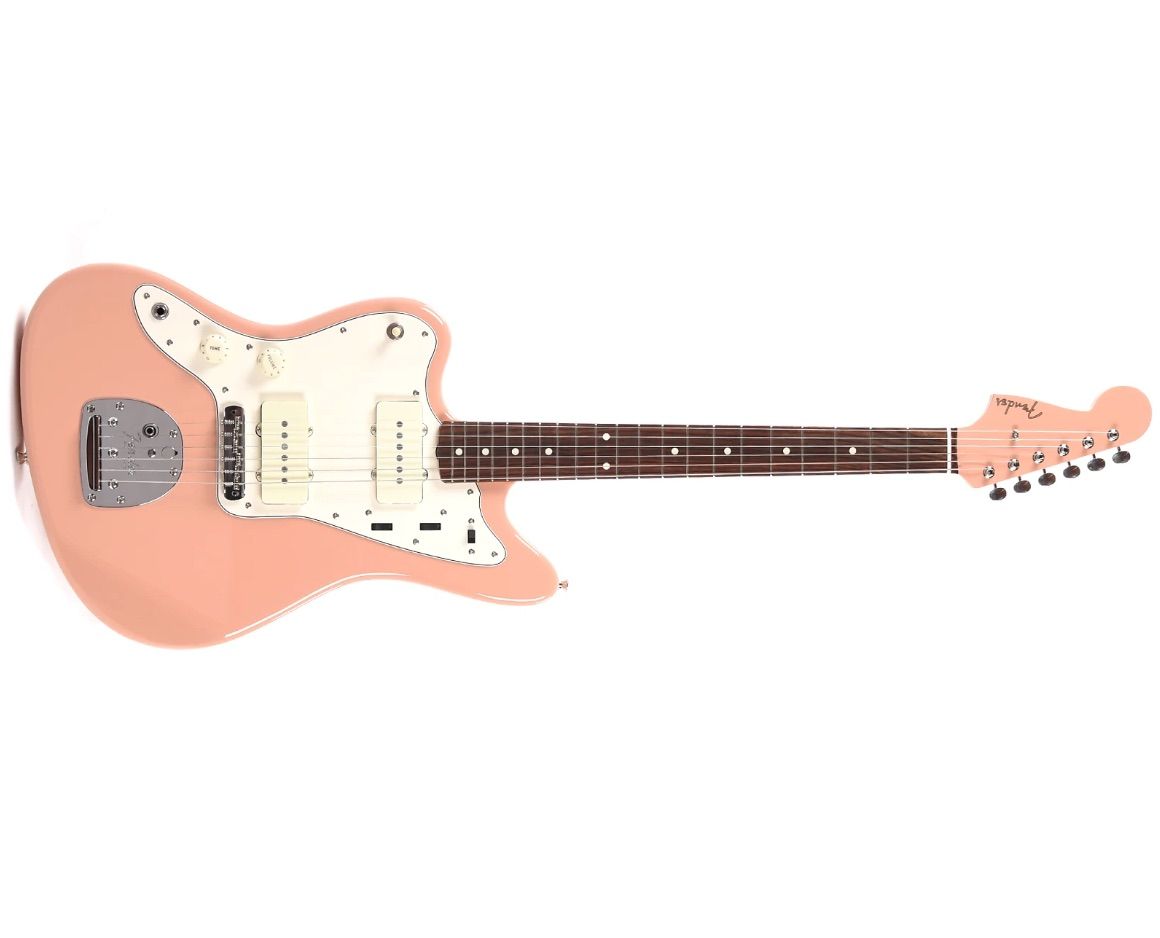 MIJ Traditional 60s Lefty Jazzmaster Flamingo Pink