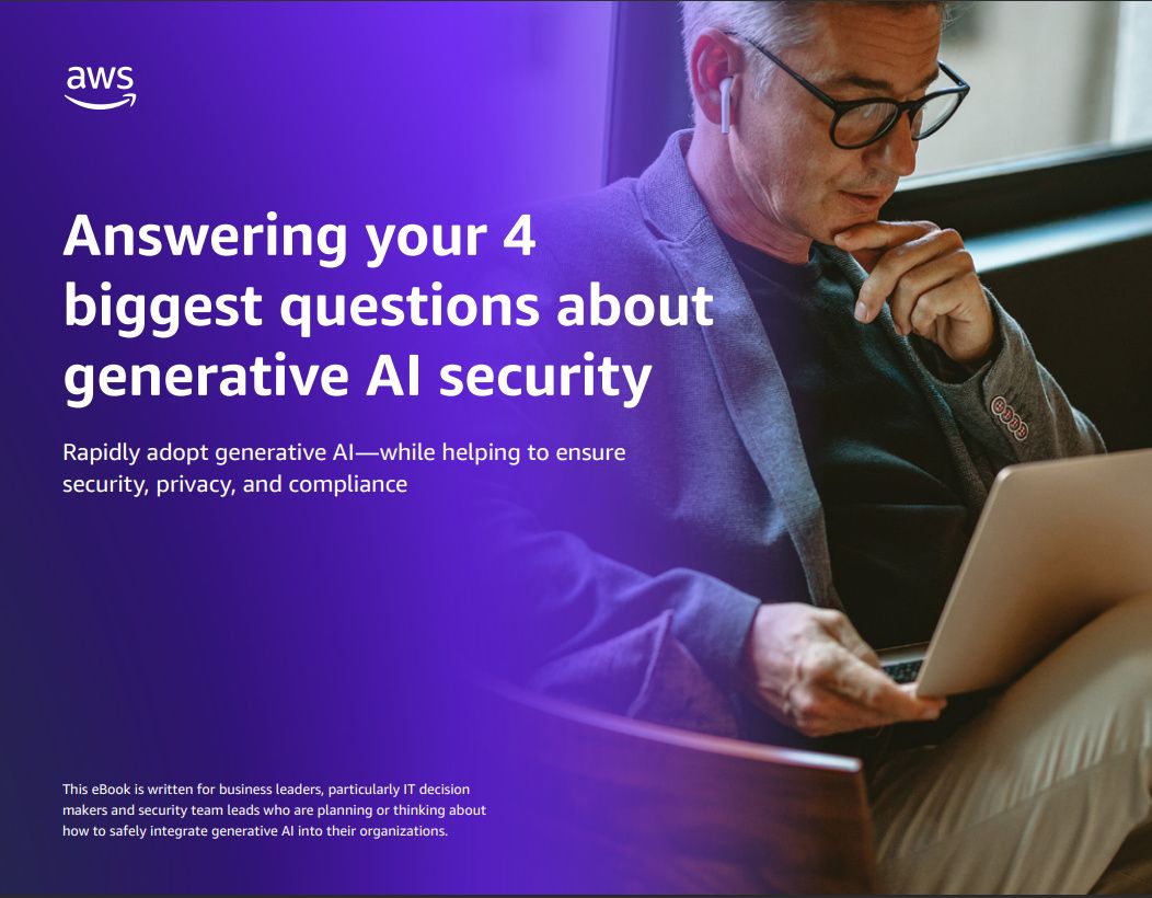 An AWS eBook on how to build security for generative AI