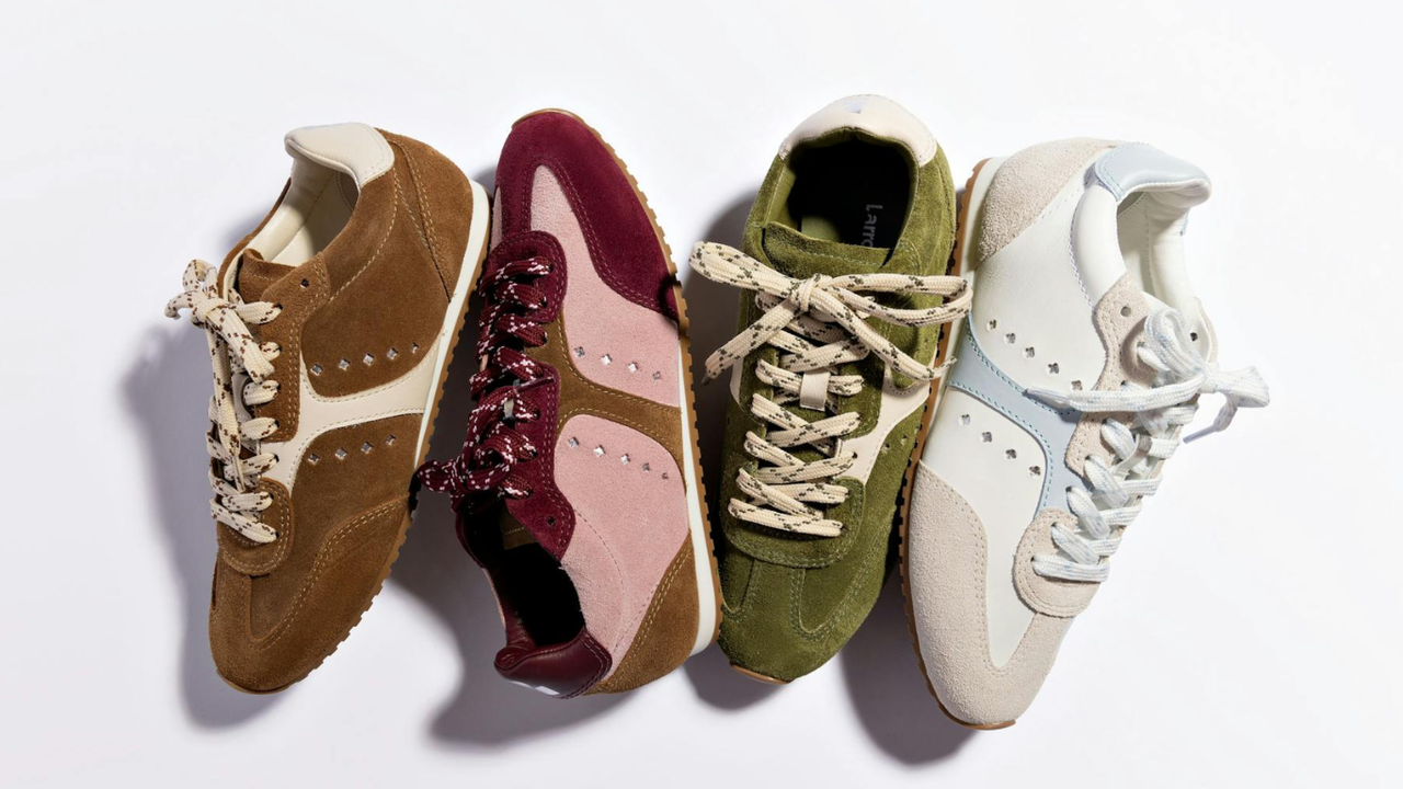 Larroude Stella Sneakers in a line