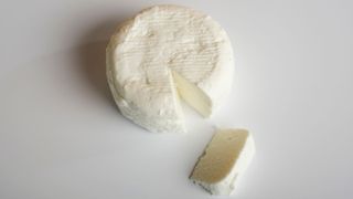 Wheel of goat's cheese