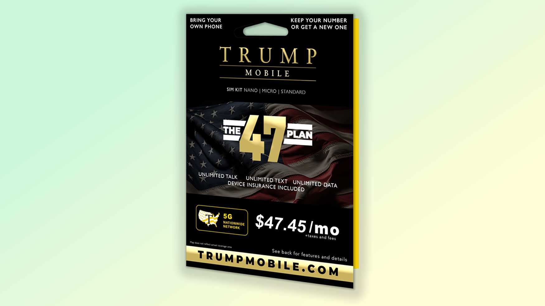 Trump Mobile 47 plan