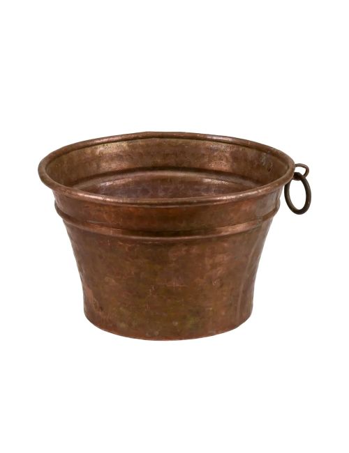 Mid-Century Heavy Copper Pottola Pan