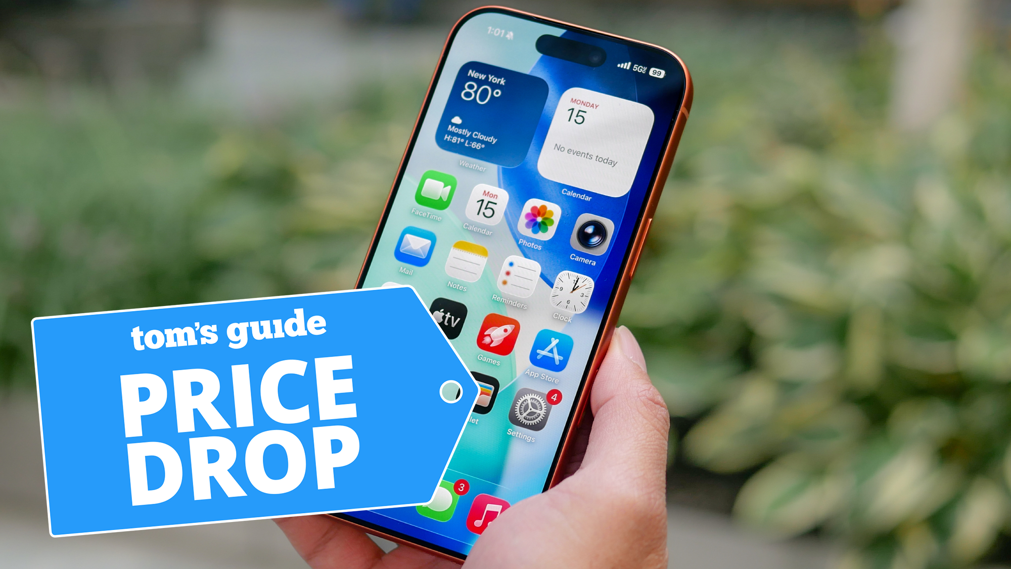 iPhone 17 Pro shown in hand