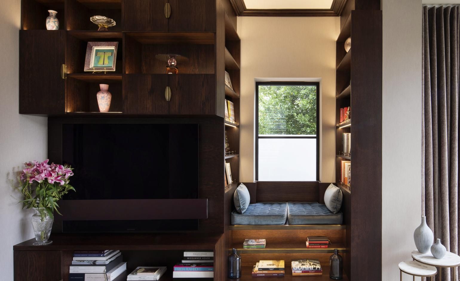 Jason Atherton home reading nook