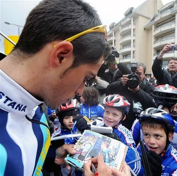 Spaniard Alberto Contador (Astana)