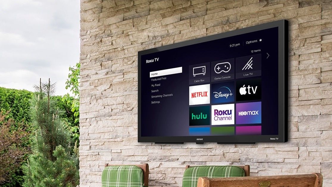 Outdoor Element Roku TV 