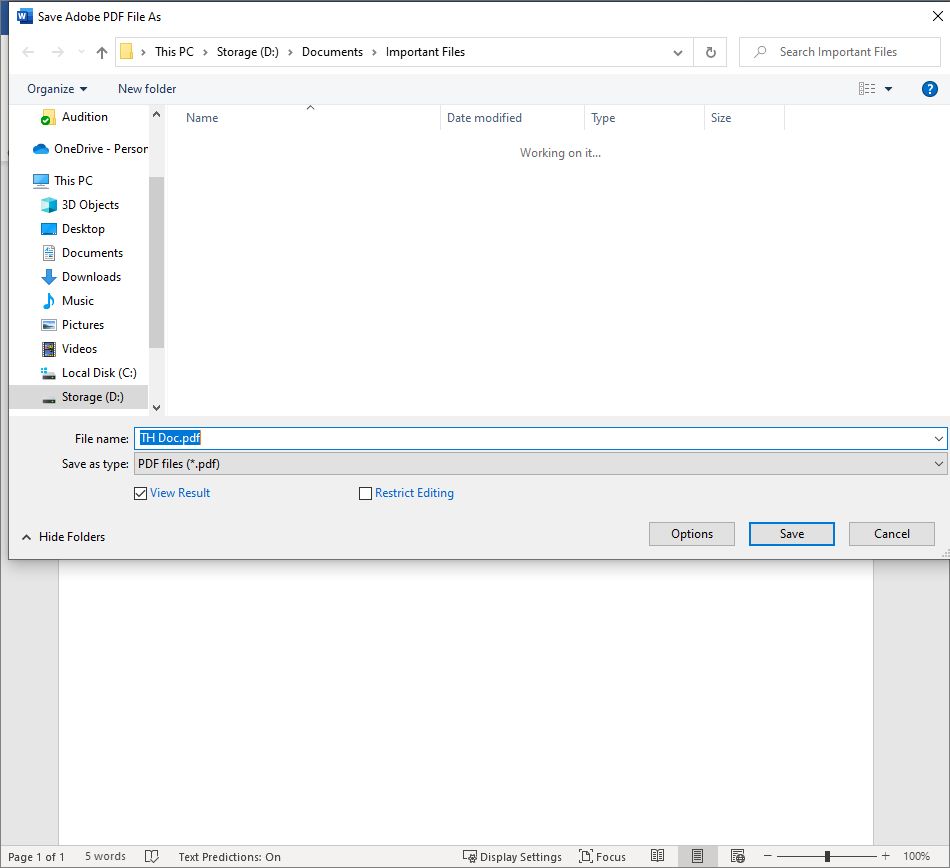 How to Convert a PDF to a Word Doc and Word Doc to PDF | Tom's Hardware