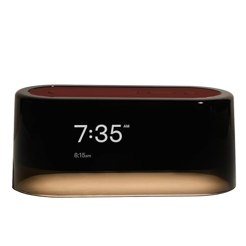Loftie Smart Alarm Clock for Bedroom Alarm Clock Machine Sound With Light, Bluetooth Speaker, White Noise, Nature Sounds Night Light, Blackout Mode, Evening Routine Gift