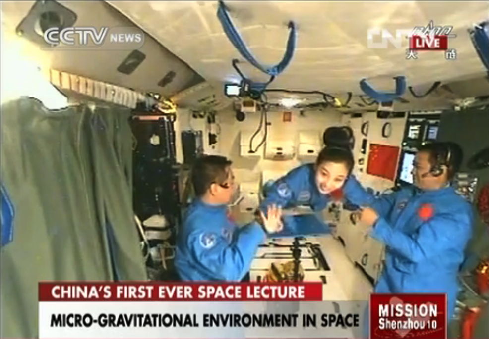 China&#039;s 1st Space Lecture Preparations #2