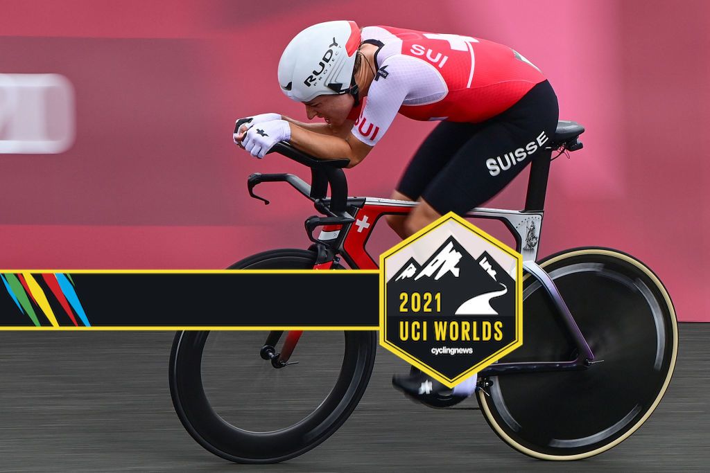 Marlen Reusser (Switzerland) secures the silver medal in the time trial at the Olympic Games