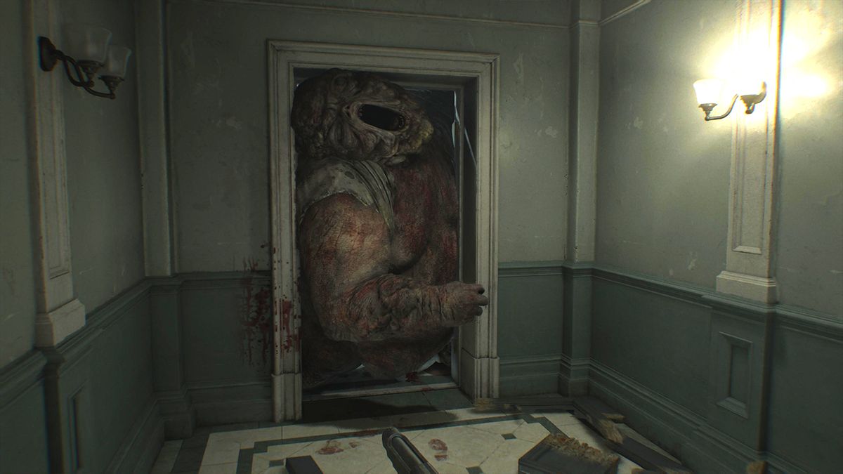Resident Evil Requiem review; scenes from a video game with zombies