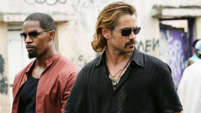Jamie Foxx and Collin Farrell in Miami Vice