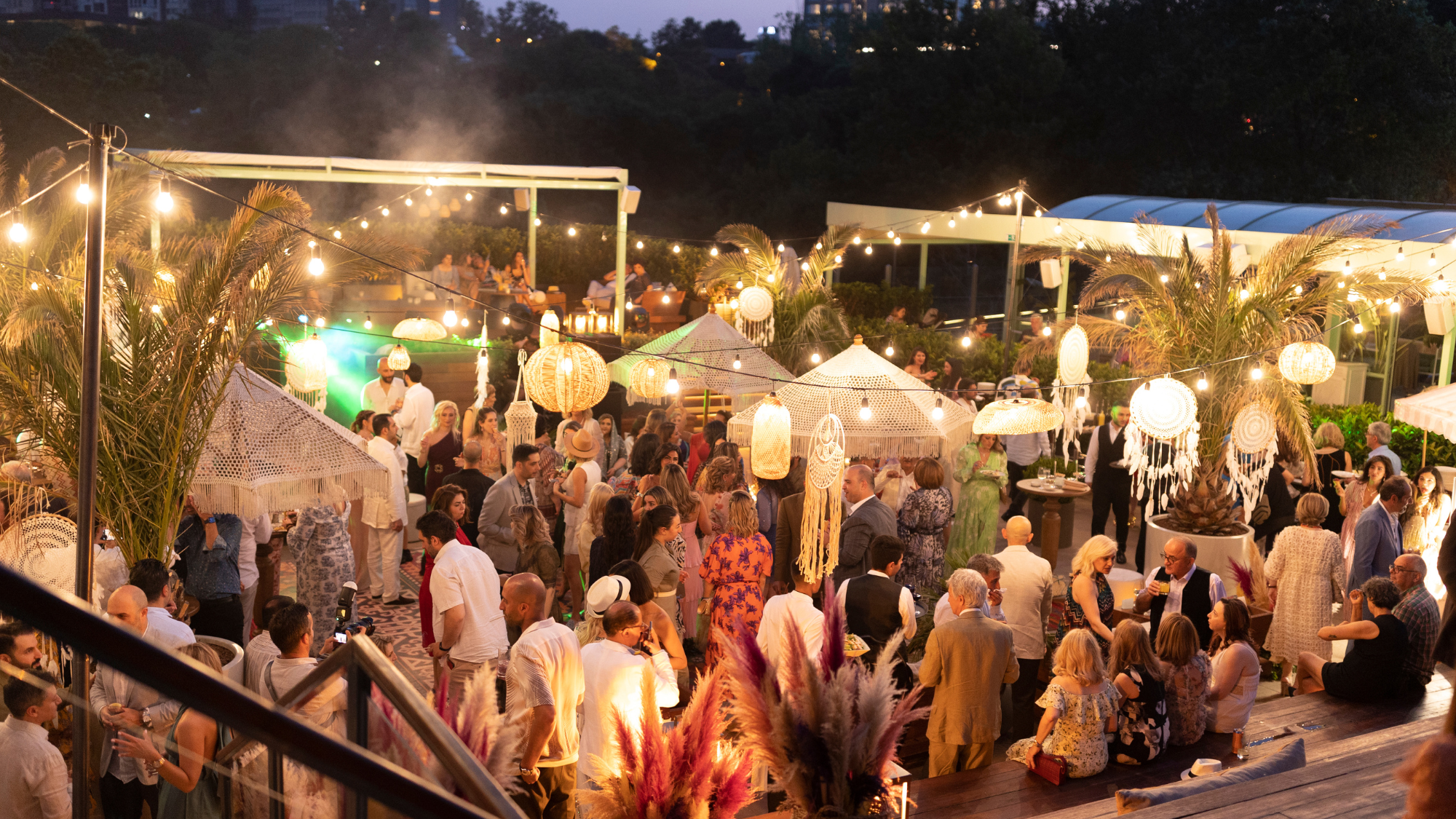 Rooftop terrace at The Ritz-Carlton Istanbul