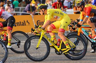 UAE Team Emirates' Tadej Pogacar won the 2020 Tour de France on a Campagnolo-equipped Colnago