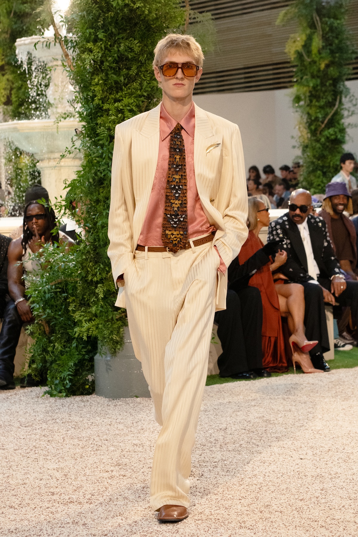 Amiri runway at Paris Fashion Week Men’s S/S 2026