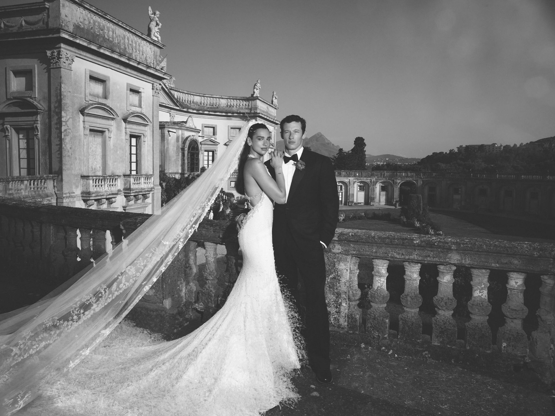 Dua Lipa and Callum Turner Wedding