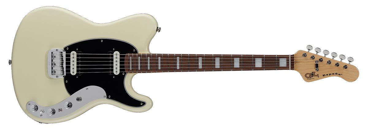 G&amp;L CLF Research Espada HH in Vintage White