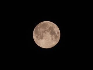 August 2012 Full Moon over New York State