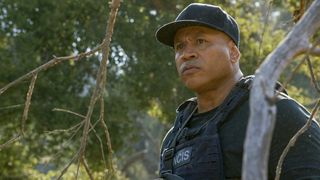 "The Bear" - Pictured: LL COOL J (Special Agent Sam Hanna). When a Russian bomber goes missing while flying over U.S. soil, Callen and Sam must track it down in the desert and secure its weapons and i