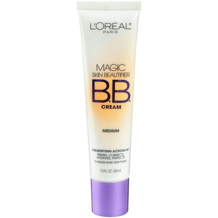 L'oreal Paris Magic Skin Beautifier Bb Cream for Face, Medium, 1 Fl Oz