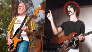 Scott Thunes and Frank Zappa