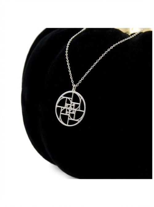 Fibonacci Golden Spiral Necklace