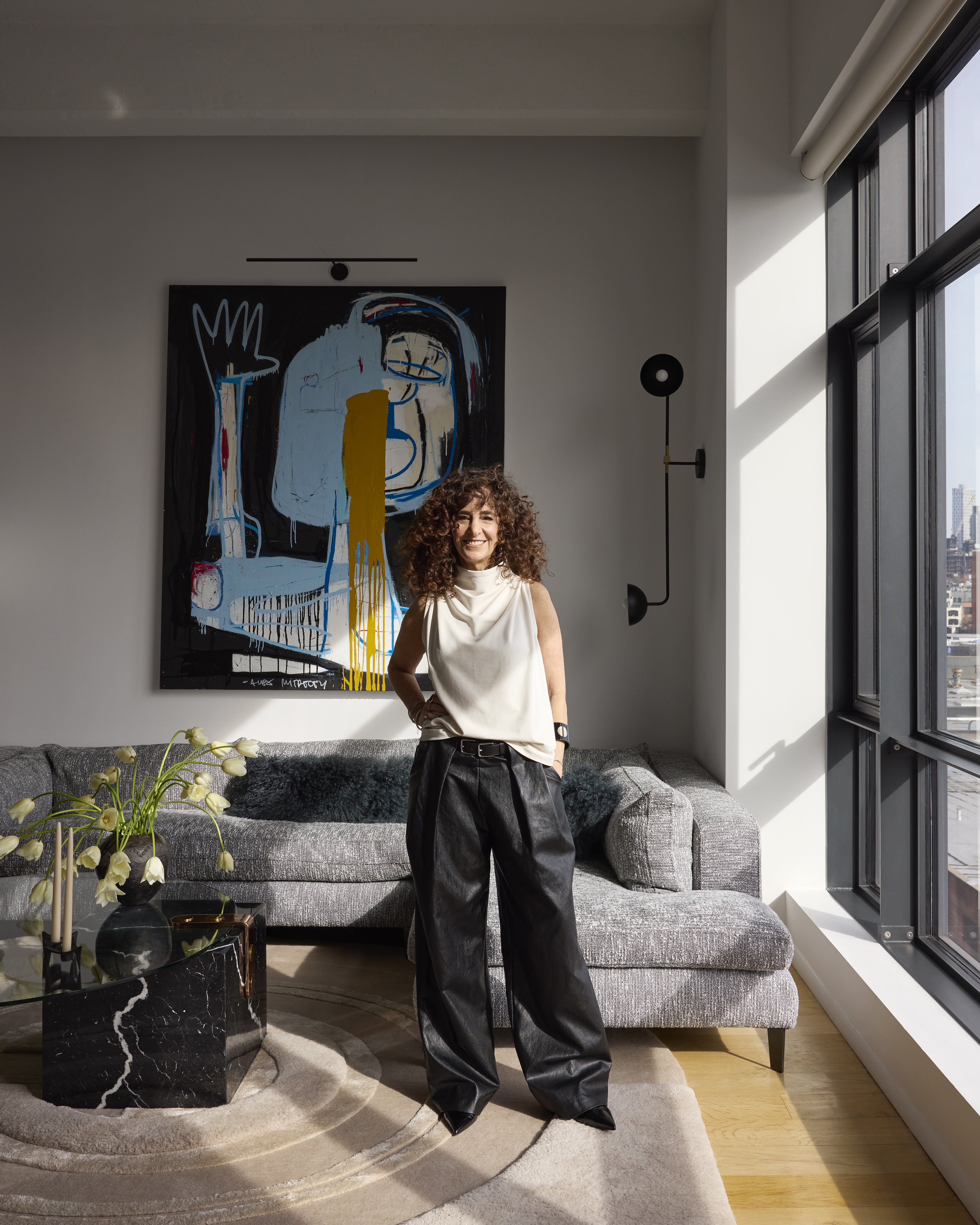 red hook, brooklyn loft by Interior designer Laurie Blumenfeld